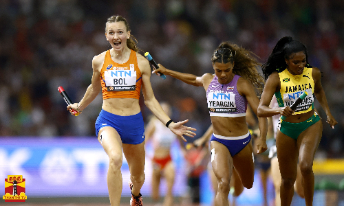 உலக தடகள சாம்பியன்ஷிப் தொடர்-மகளிர் 400 மீட்டர் ஓட்டப் பந்தயம்-தங்கம் வென்ற நெதர்லாந்து உலக தடகள சாம்பியன்ஷிப் தொடர்-மகளிர் 400 மீட்டர் ஓட்டப் பந்தயம்-தங்கம் வென்ற நெதர்லாந்து