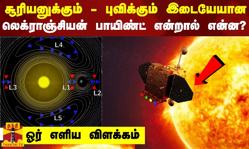 சூரியனுக்கும் - புவிக்கும் இடையேயான லெக்ராஞ்சியன் பாயிண்ட் என்றால் என்ன? - ஓர் எளிய விளக்கம்