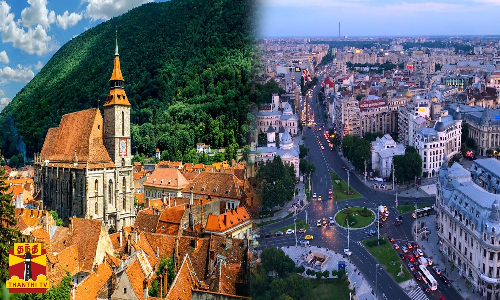 ருமேனியா நாட்டுக்கு கொண்டாட்ட பயணம்...