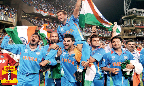 வான்கடேவை அதிர வைத்த சச்சின்.. சச்சின்.. கோஷம்