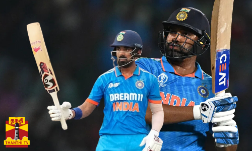 பவர் பிளேயில் அதிரடியாக விளையாடும் ரோகித் சர்மா-புகழ்ந்து தள்ளிய கே.எல்.ராகுல்