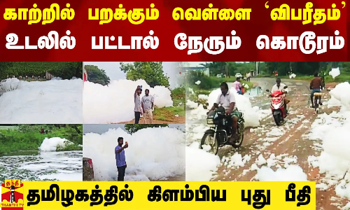 காற்றில் பறக்கும் வெள்ளை `விபரீதம்’.. உடலில் பட்டால் நேரும் கொடூரம்..தமிழகத்தில் கிளம்பிய புது பீதி காற்றில் பறக்கும் வெள்ளை `விபரீதம்’.. உடலில் பட்டால் நேரும் கொடூரம்..தமிழகத்தில் கிளம்பிய புது பீதி
