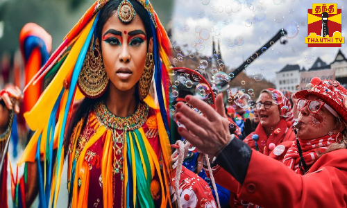 களைகட்டிய பாரம்பரியத் திருவிழா.. கோலாகலமாகக் கொண்டாடிய ஜெர்மானியர்கள்..