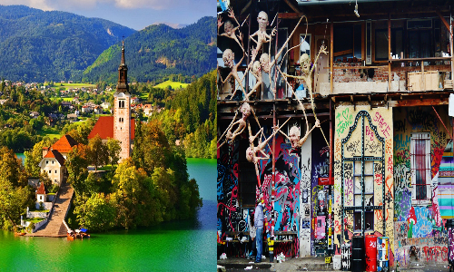 சுலோவீனியா நாட்டுக்கு கொண்டாட்ட பயணம்... ரைட்... போலாம் ரைட்... ஊர் சுற்றி பார்க்க வேற லெவல் ஸ்பாட்...