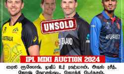 ரைலி ரூஸோவ், முஜீப் உர் ரஹ்மான், அடில் ரசீத், ஜோஷ் ஹேசல்வுட், லொக்கி பெர்கசன்,  குஷால் மெண்டிஸ், யோசு இங்கிலிசு,  ஸ்டீவ் ஸ்மித் மற்றும் ஃபில் சால்டை எந்த அணியும் ஏலத்தில் எடுக்கவில்லை