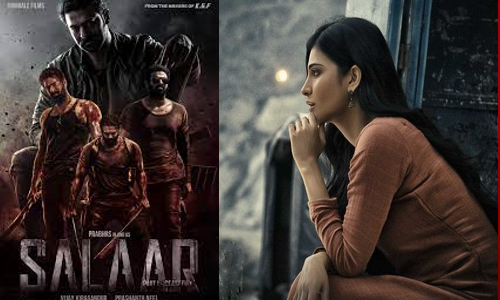 மிரட்டல் லுக்கில் சலார் பிரபாஸ்  மேக்கிங் காட்சிகளை வெளியிட்ட படக்குழு