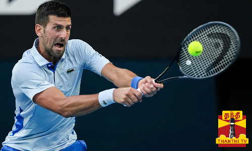 ஆஸ்திரேலிய ஓபன் கிராண்ட்ஸ்லாம் டென்னிஸ் தொடர்.. அரையிறுதிக்கு ஜோகோவிச் முன்னேற்றம்