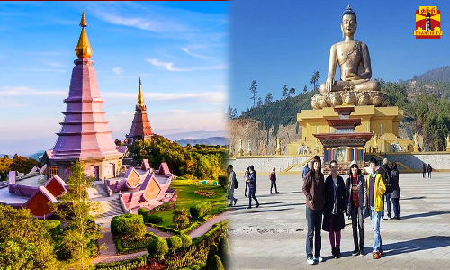 ஊர் சுற்றி பார்க்க வேறலெவல் ஸ்பாட்...பூட்டான் நாட்டுக்கு கொண்டாட்ட பயணம்