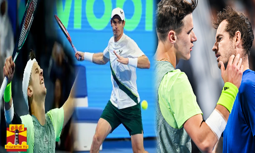 கத்தார் ஓபன் டென்னிஸ் தொடர்.2ம் சுற்றில் முன்னணி வீரர் முர்ரே போராடி தோல்வி