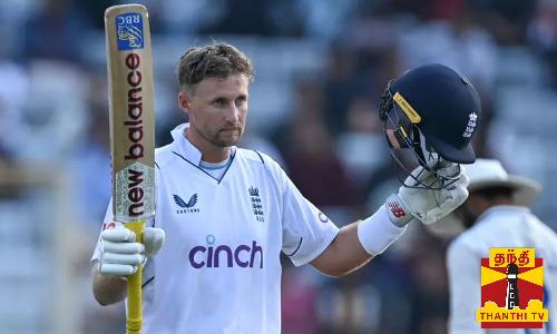 இந்தியாவிற்கு எதிராக அதிக டெஸ்ட் சதங்கள்.. இங்கிலாந்து வீரர் ஜோ ரூட் சாதனை இந்தியாவிற்கு எதிராக அதிக டெஸ்ட் சதங்கள்.. இங்கிலாந்து வீரர் ஜோ ரூட் சாதனை