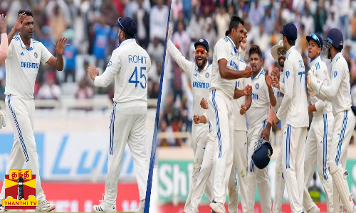 இந்தியா - இங்கிலாந்து இடையேயான 4வது டெஸ்ட்/2வது இன்னிங்சில் 145 ரன்களுக்கு இங்கிலாந்து ஆல் அவுட்
