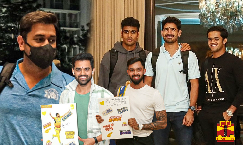 சென்னை வந்தடைந்த சி.எஸ்.கே வீரர்கள்