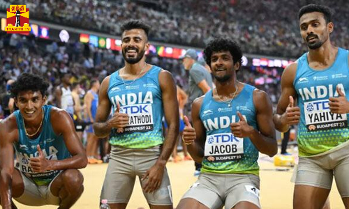 ஆடவர் 400 மீட்டர் தொடர் ஓட்டப் பந்தயம்.. தங்கம் வென்றது பெல்ஜியம்..