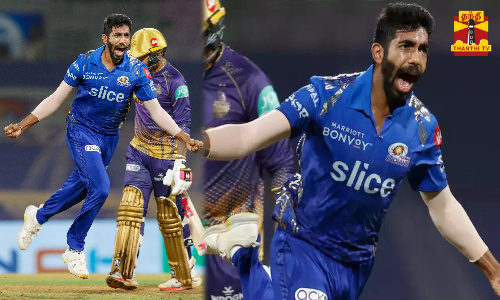 மும்பை அணியில் இணைந்த பும்ரா... முதல் போட்டிக்காக தீவிர வலைப்பயிற்சி மும்பை அணியில் இணைந்த பும்ரா... முதல் போட்டிக்காக தீவிர வலைப்பயிற்சி