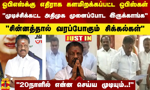 ஓபிஎஸ்க்கு எதிராக களமிறக்கப்பட்ட ஒபிஸ்கள் - முடிச்சிக்கட்ட அதிமுக முனைப்போட இருக்காங்க