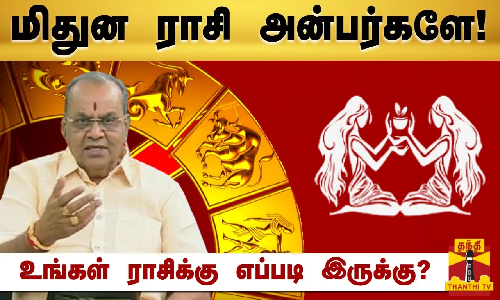 மிதுன ராசி அன்பர்களே! - உங்கள் ராசிக்கு எப்படி இருக்கு? | Raasipalan 2024