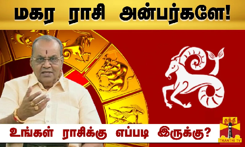 மகர ராசி அன்பர்களே! - உங்கள் ராசிக்கு எப்படி இருக்கு? | Raasipalan 2024
