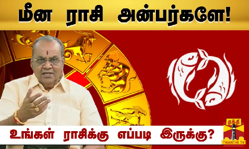 மீன ராசி அன்பர்களே! - உங்கள் ராசிக்கு எப்படி இருக்கு? | Raasipalan 2024