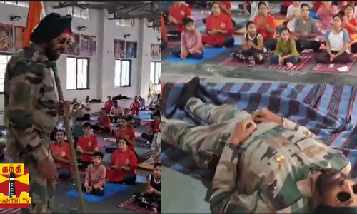 நடனமாடியபடியே மேடையில் உயிரிழந்த மாஜி. ராணுவ வீரர் - கைதட்டி ரசித்த சோகம்..