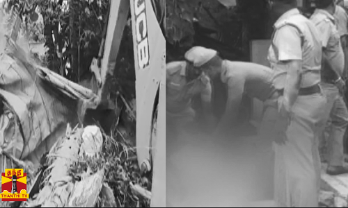 வருவாய் துறை அதிகாரிகள் முன்னிலையில் தீக்குளித்த இளைஞரால் பரபரப்பு...