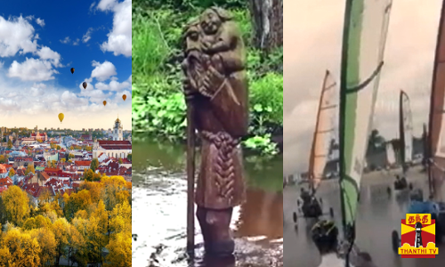 Lithuania நாட்டுக்கு கொண்டாட்ட பயணம்...தீனி போடுற ஒரு ஜாலியான நாடு