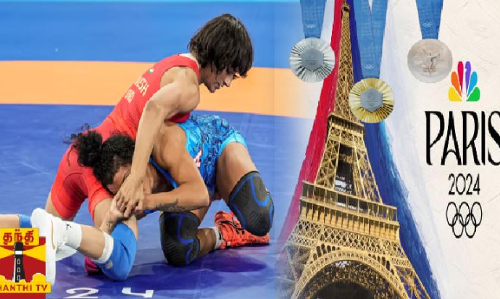பாரிஸ் ஒலிம்பிக்கில் மகளிர் மல்யுத்தம் இறுதி போட்டிக்கு  தகுதி நீக்கம் செய்யப்பட்டதால் வெள்ளி பதக்கம் யாருக்கும் வழங்கப்படாது