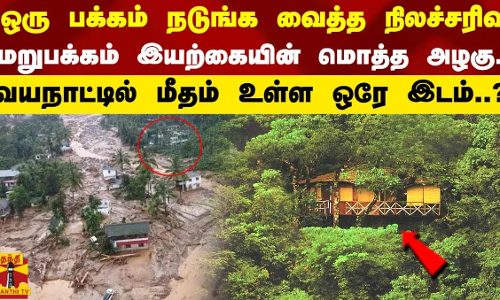 ஒரு பக்கம் நடுங்க வைத்த  நிலச்சரிவு..மறுபக்கம் இயற்கையின் மொத்த அழகு வயநாட்டில் மீதம் உள்ள ஒரே இடம்?
