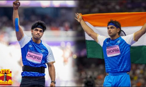 ஈட்டியெறிதலில் இந்தியாவிற்கு வெள்ளிப் பதக்கம் - அடுத்தடுத்த ஒலிம்பிக்கில் பதக்கம் - சாதனை படைத்த நீரஜ்