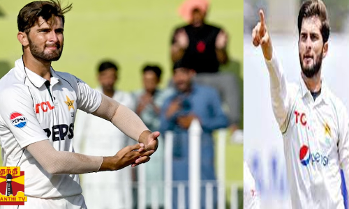 பாகிஸ்தான் விக்கெட்டை குழந்தைக்கு அர்ப்பணித்த ஷாகீன் அஃப்ரிடி