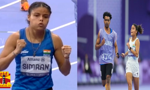 பாராலிம்பிக் - வெண்கலம் வென்ற சிம்ரன் சர்மா