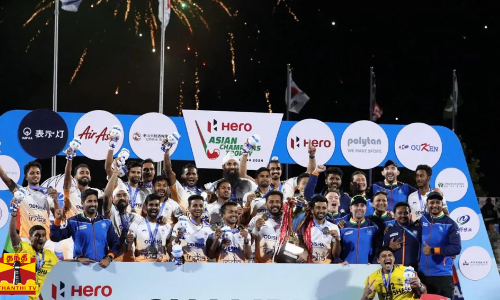 5வது முறை ஆசிய சாம்பியன்ஸ் டிராபியை வென்ற இந்தியா