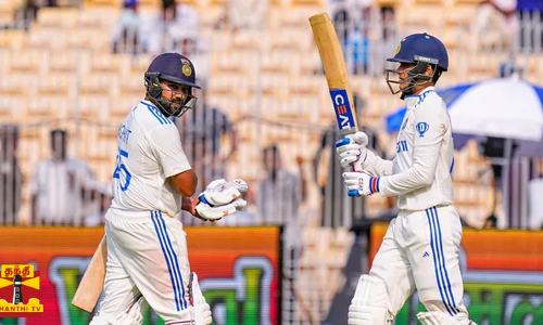 308 ரன்கள் முன்னிலை - வலுவான நிலையில் இந்தியா 308 ரன்கள் முன்னிலை - வலுவான நிலையில் இந்தியா