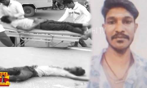 ஹெல்மெட் அணியாமல் அதிவேக பயணம் - பறிபோன உயிர்