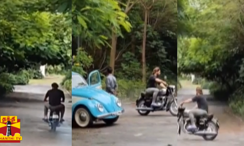 ராஞ்சியில் தோனி ஜாலி Ride