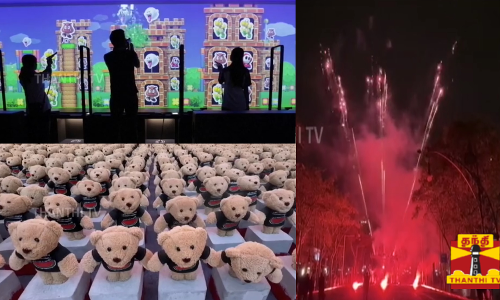 90ஸ் கிட்ஸ்க்காக வீடியோ கேம் மியூசியம்... நெருப்பு மழை பொழியும் வினோத திருவிழா...