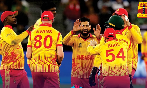டி20 போட்டியில் அதிக ரன்கள் - ஜிம்பாப்வே உலக சாதனை