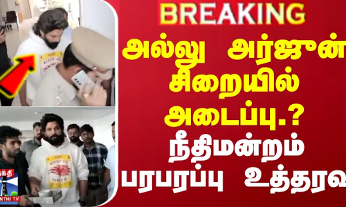 #BREAKING || அல்லு அர்ஜுன் சிறையில் அடைப்பு.? - நீதிமன்றம் பரபரப்பு உத்தரவு | Allu Arjun | Pushpa 2