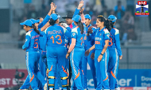 மேற்கிந்திய தீவுகள் அணியை பந்தாடிய இந்திய மகளிர் அணி மேற்கிந்திய தீவுகள் அணியை பந்தாடிய இந்திய மகளிர் அணி