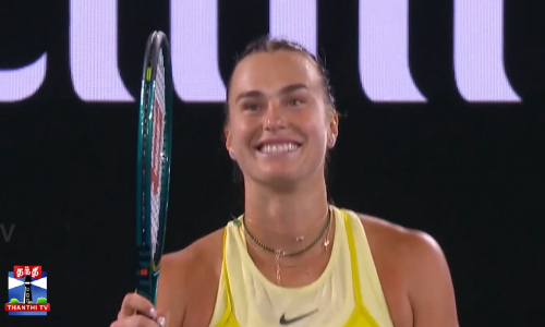 ஆஸி., ஓபன் - மீண்டும் இறுதிப்போட்டியில் சபலென்கா ஆஸி., ஓபன் - மீண்டும் இறுதிப்போட்டியில் சபலென்கா