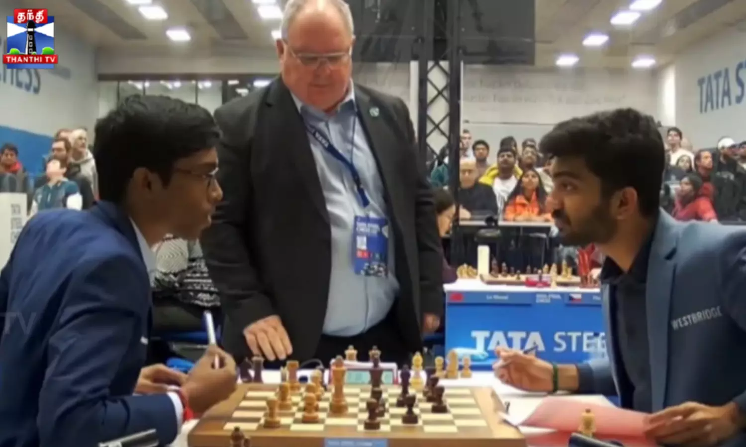 செஸ் - குகேஷ் VS பிரக்ஞானந்தா - சமனில் முடிந்த போட்டி