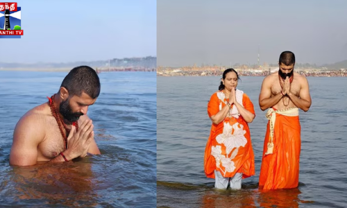 காசி பயணம் - விஜய் தேவரகொண்டா நெகிழ்ச்சி