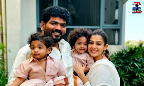 சுத்தமல்லி பாடலுக்கு வைப் செய்த விக்னேஷ் சிவன் மகன்கள்