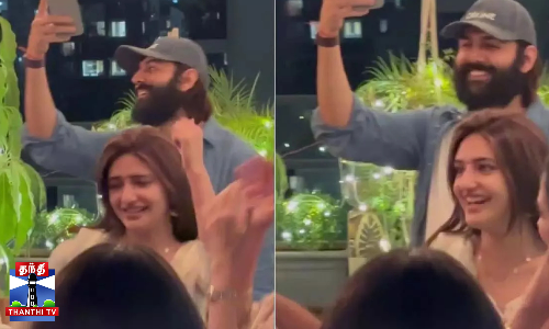 கார்த்திக் ஆர்யன் வீட்டு நிகழ்ச்சியில் ஸ்ரீலீலா - வைரல்