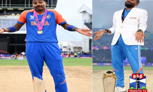 ஹர்திக் பாண்டியாவின் ஐகானிக் போஸ்