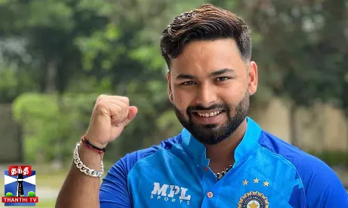 கேஜிஎஃப் மியூசிக்குடன் ரிஷப் பண்ட்க்கு மாஸ் என்ட்ரி