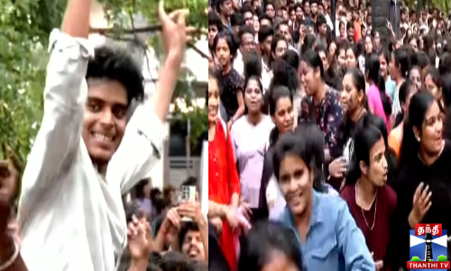 ஹேப்பி ஸ்ட்ரீட் நிகழ்ச்சி - ஆட்டம் பாட்டத்துடன் உற்சாகம்