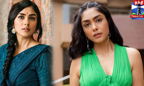 மிருணாளுக்கு குறும்பு ஜாஸ்தி! - இன்ஸ்டாவில் பகிர்ந்த ரீல்ஸ்