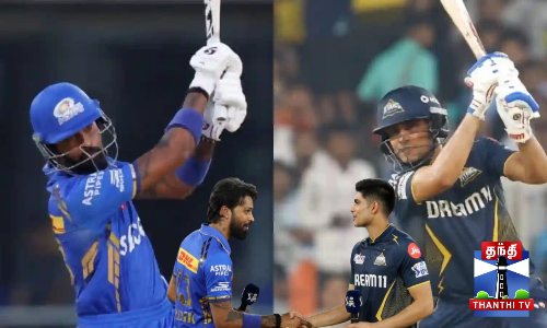 குஜராத் - மும்பை போட்டி - சுவாரஸ்ய காட்சிகள்