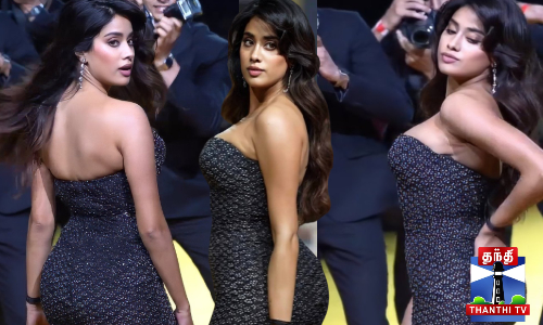 கவனத்தை ஈர்த்த ஜான்வி