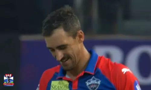 மிரட்டிய மிட்செல் ஸ்டார்க் - ஹைதராபாத்தை வீழ்த்திய டெல்லி